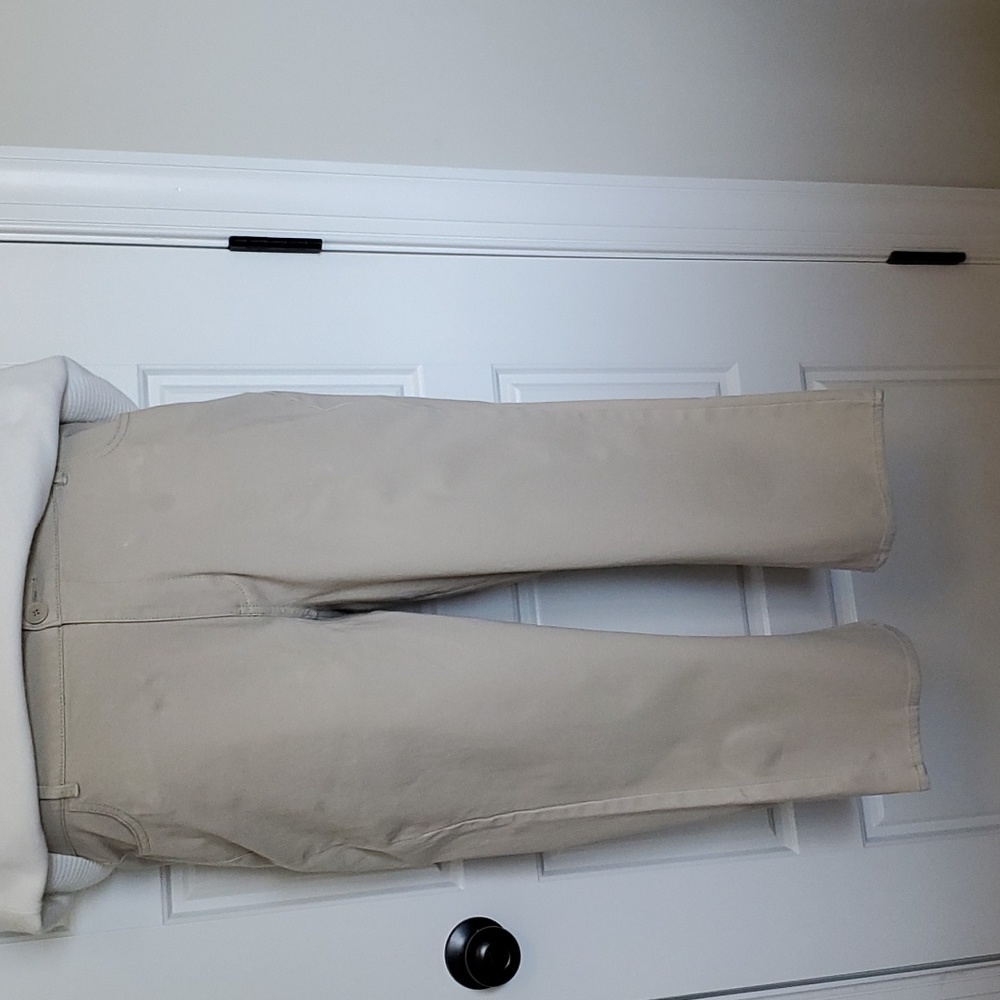 Tan Capri Pant